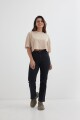 Remera oversized cropped BEIGE