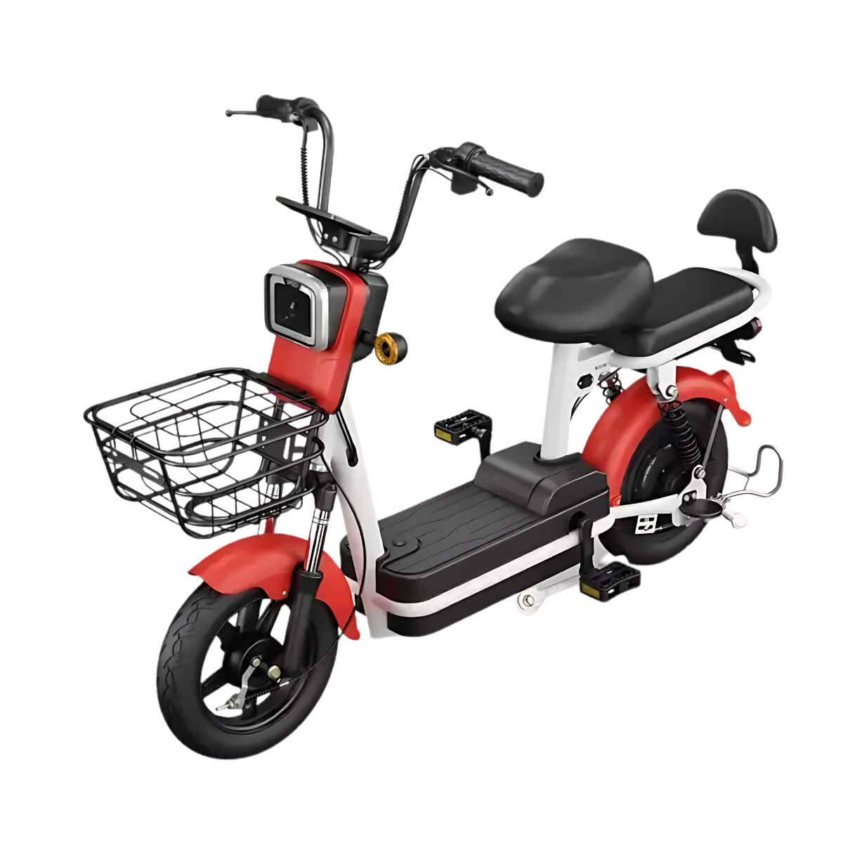 Moto Electrica Gogreen Style 350W Autonom. 25Km 30KM/H Rod10 - Variante Color Rojo 