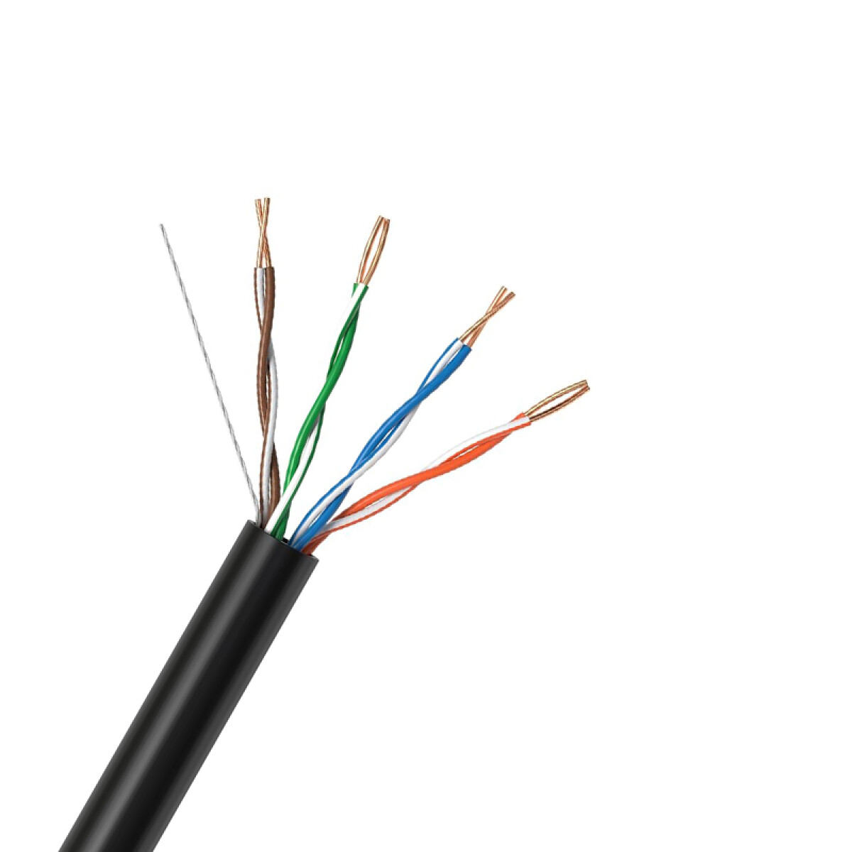 Cable de datos UTP p/exterior 4 pares Cat. 5E WIZ - WZ1002 