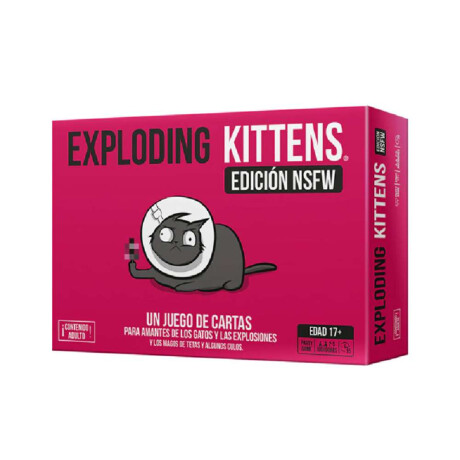 Exploding Kittens Edicón NSFW +18 (Pink)