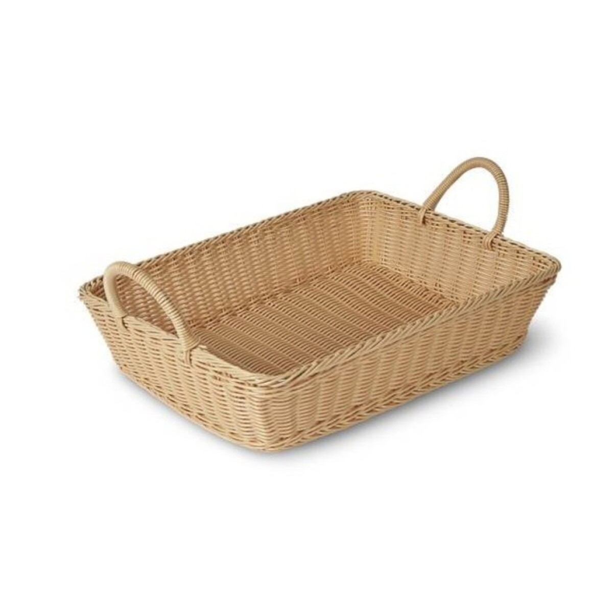 Panera rectangular Beige 48 x 35 x 10 cm 