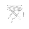 JGO JARDIN BAMBU C/ALMOHADONES 3PZAS Unica