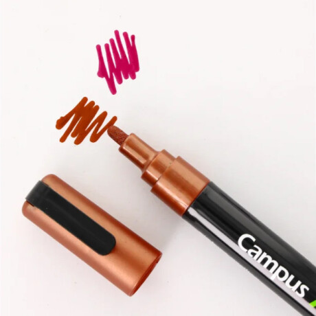 Marcador Campus Acrylic x 4 Metalicos Marcador Campus Acrylic x 4 Metalicos