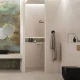 Porcelanato Gris Mate Relieve 80X160Cm Pared FREIJO Y GRIS