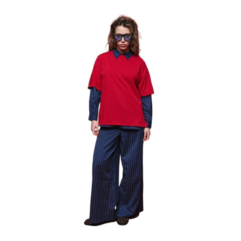 REMERA NARA XS-XXL ROJO