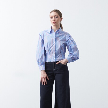 CAMISA PULIZO Azul Claro