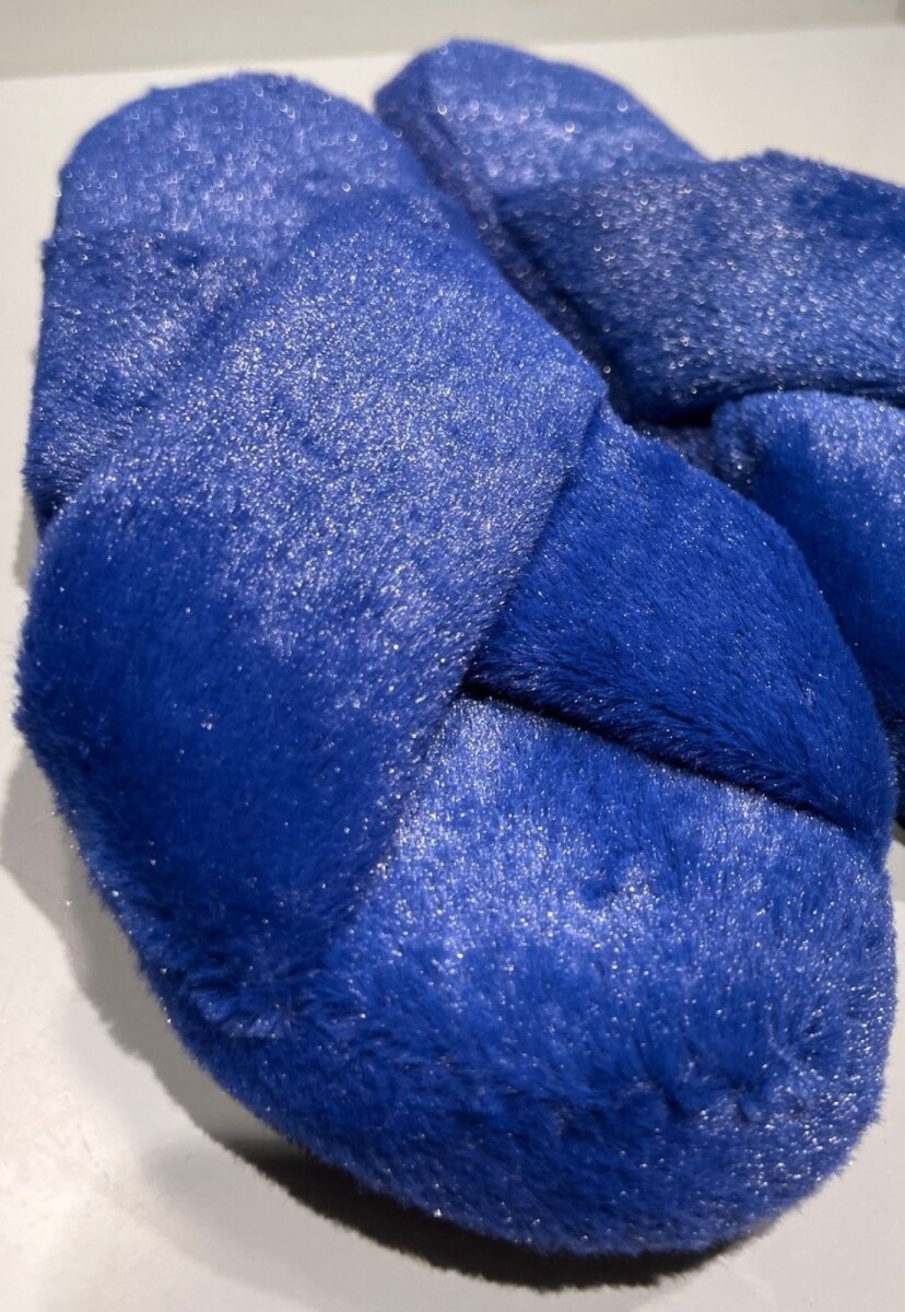 CHINELA CRUZADA - AZUL 