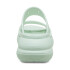 Plataformas Crocs Crush Sandal - Unisex Mint Tint