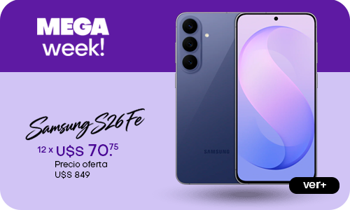 ¡Ofertas en Samsung S26 Fe en Megaweek!