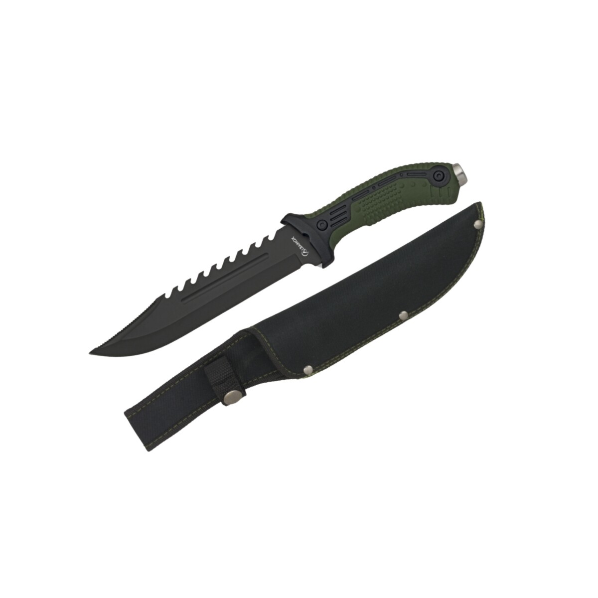 Cuchillo deportivo verde 19.2 cm - Albainox 