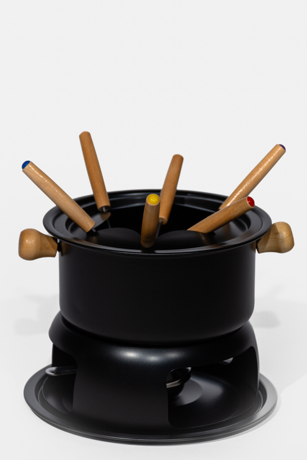 Set P/ Fondue 6 Pinchos Color Unico