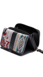 BILLETERA BOHO EMMA DISEÑO ÉTNICO Y NEGRO