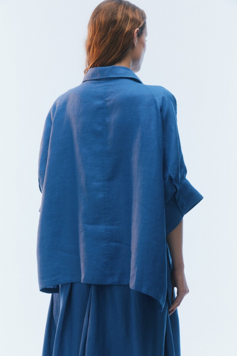 CAMISA BARIKA Azul
