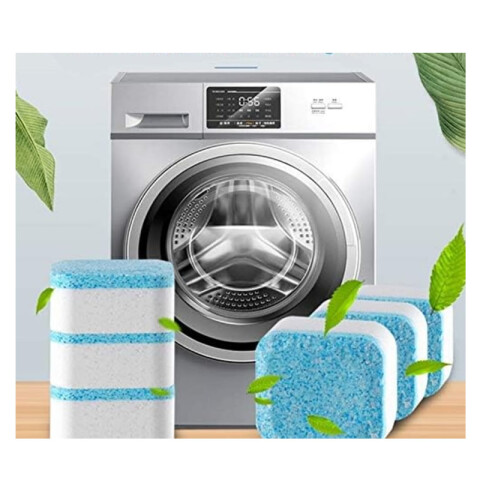 Tabletas Antibacteriales Para Limpieza De Lavarropa 12 Unidades Tabletas Antibacteriales Para Limpieza De Lavarropa 12 Unidades
