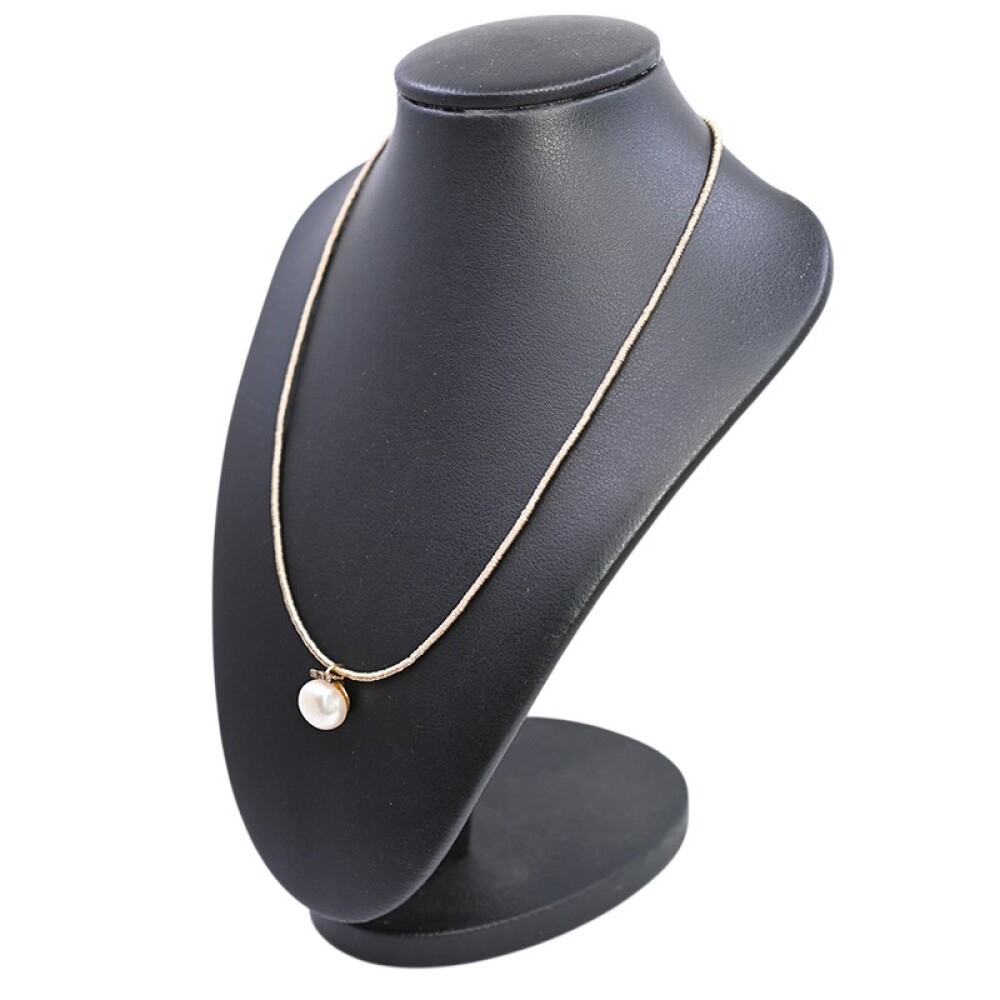 Gargantilla H.Stern oro noble 18k, perla y brillantes con estuche. Gargantilla H.Stern oro noble 18k, perla y brillantes con estuche.