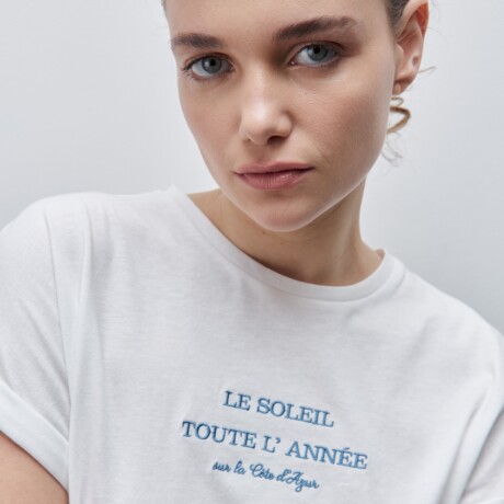 REMERA PONT Blanco