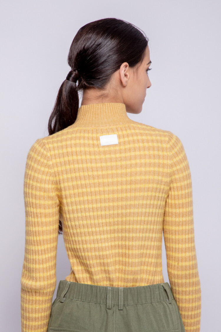 POLERA EVA Amarillo Oliva