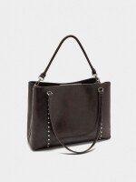 Bolso Para Portátil 13" Con Tachuelas marron