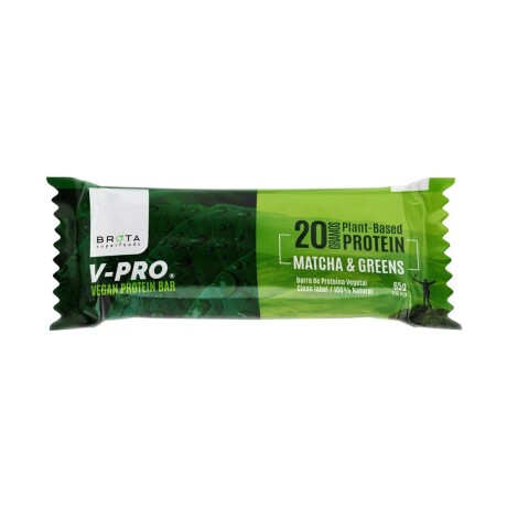 Brota Barra de proteína vegana Matcha & Greens 65 g Caja x 12 Brota Barra de proteína vegana Matcha & Greens 65 g Caja x 12