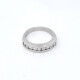 Anillo En Oro 18K Blanco Y Brillantes Anillo En Oro 18K Blanco Y Brillantes