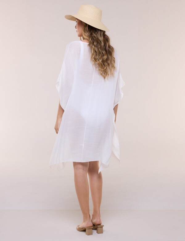 Vestido Playa Holgado BLANCO