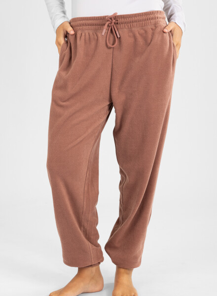 Pantalon polar mujer Rosa antique