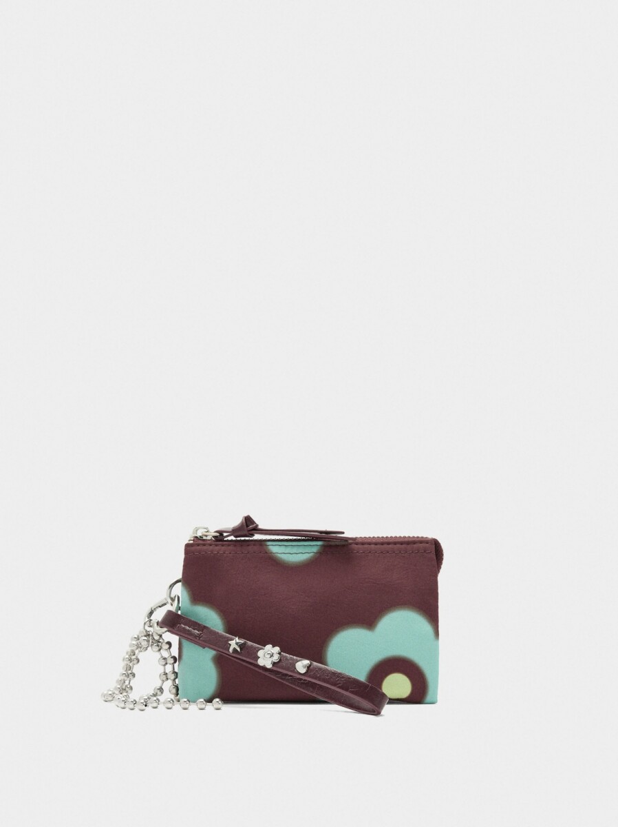 Bolso Multiusos Estampado Floral - multicolor 