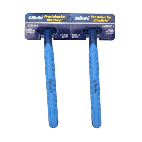 Afeitadora Gillette Prestobarba Ultragrip 2 Unidades Afeitadora Gillette Prestobarba Ultragrip 2 Unidades