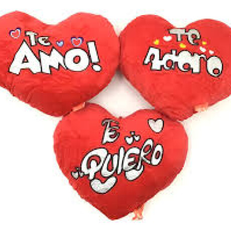 Peluche Corazon con Mensaje Mediano Peluche Corazon con Mensaje Mediano
