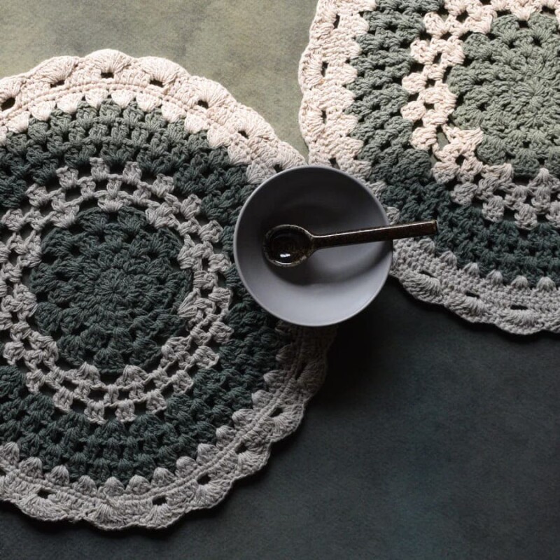 Individual tejido de algodón Individual tejido de algodón