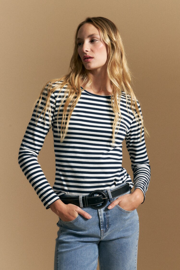 REMERA SABINA Azul Marino