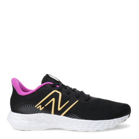 Championes de Mujer New Balance 411 V3 Negro - Violeta - Amarillo