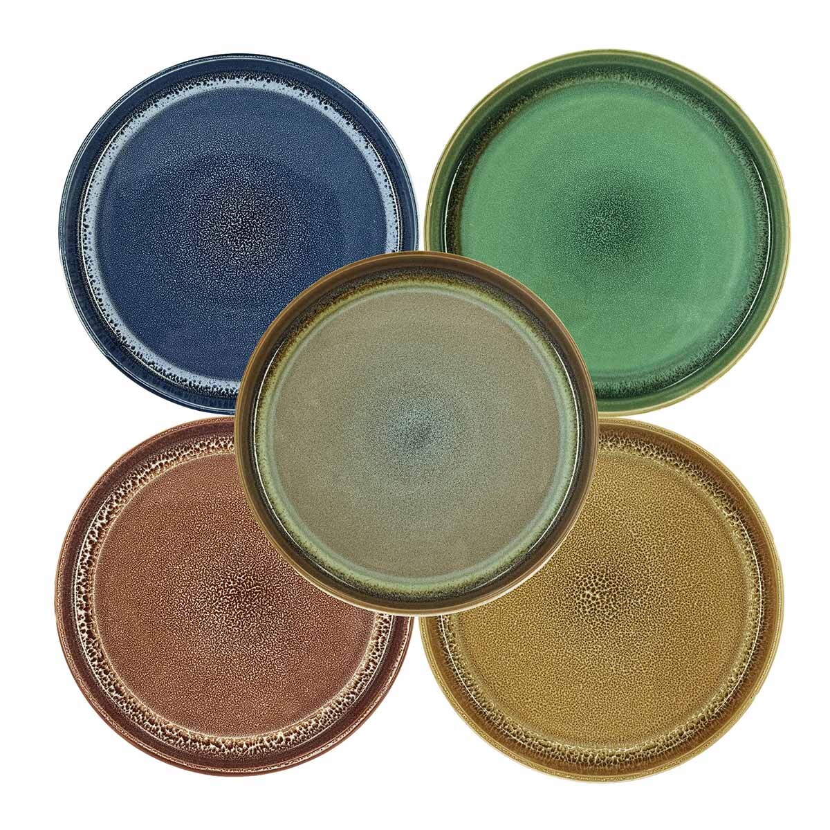 Plato 19 cms colores surtidos 