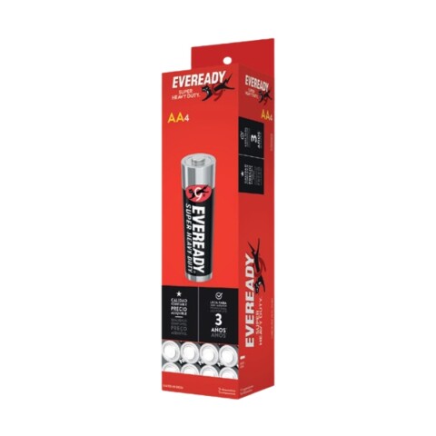 PILA EVEREADY COMÚN AAA X 2 UNIDADES PILA EVEREADY COMÚN AAA X 2 UNIDADES