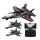 Avión Drone Jet Combate C/remoto Cámara Y 360° Luces Jug030210-m1