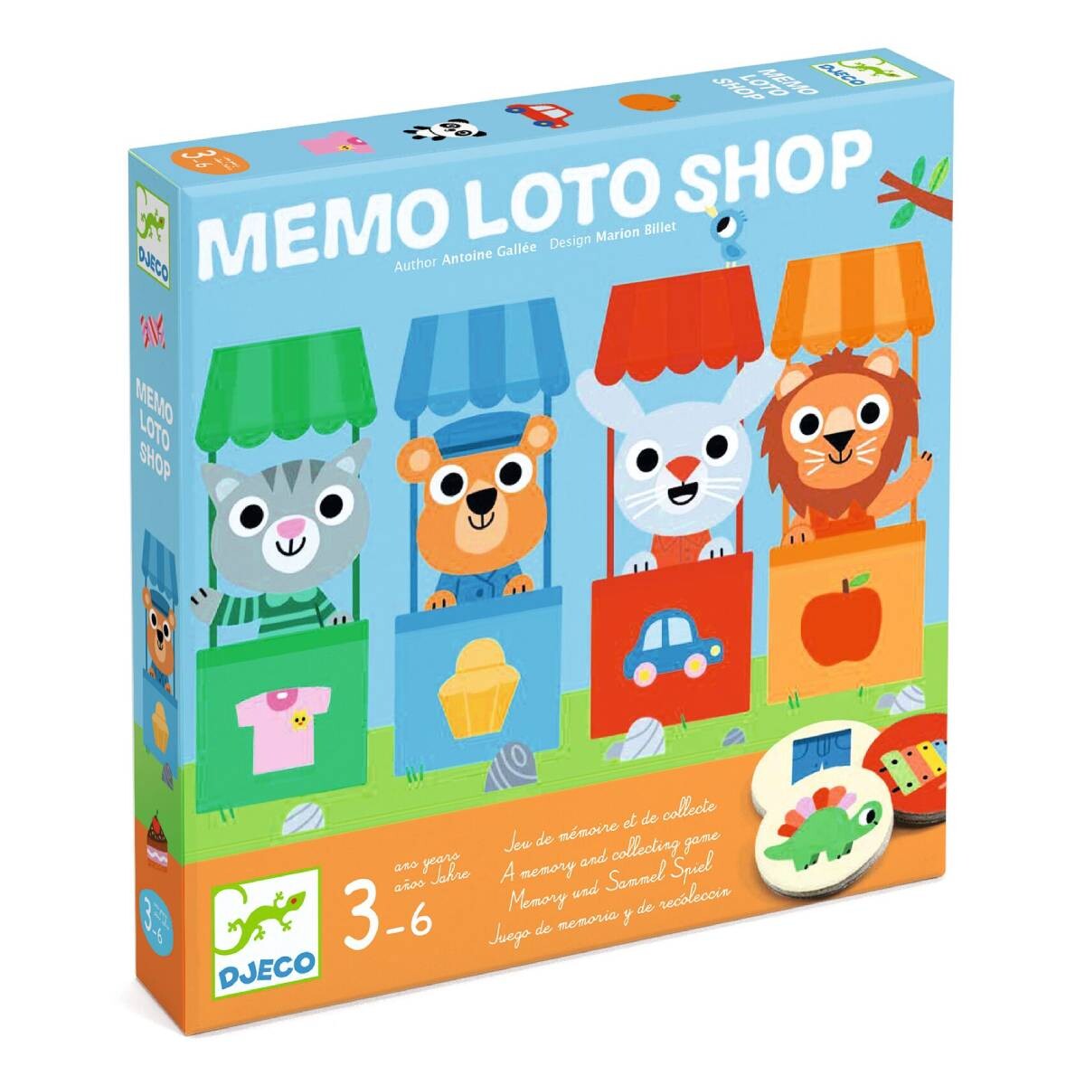 Mémo Loto Shop Djeco 