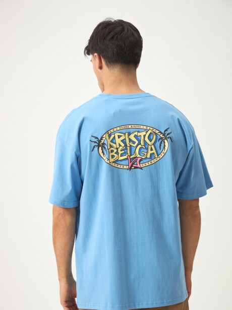 REMERA SHORE BREAK AZUL