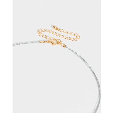 Collar Corto Hilo Dije Naipe Dorado