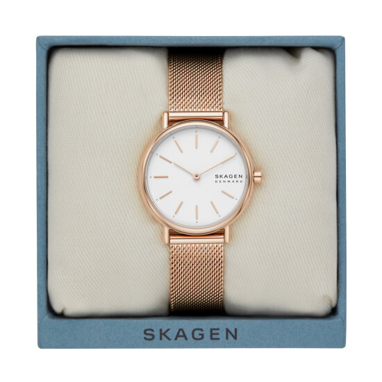 Reloj SKAGEN SIGNATURE Acero Oro Rosa Esfera 30mm 0