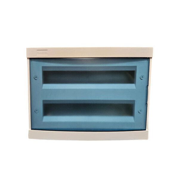 Tablero de embutir 36 módulos con puerta fumé CAJ00059