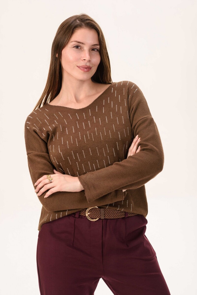 Sweater Praga - Marrón 