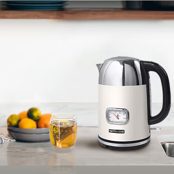 Jarra Eléctrica Muse Ms020dg Vintage 1.7 L CREMA