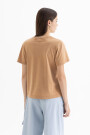 Remera Fleurs Camel