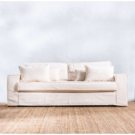 Sillón Garda 3 Cuerpos Crudo Sillón Garda 3 Cuerpos Crudo
