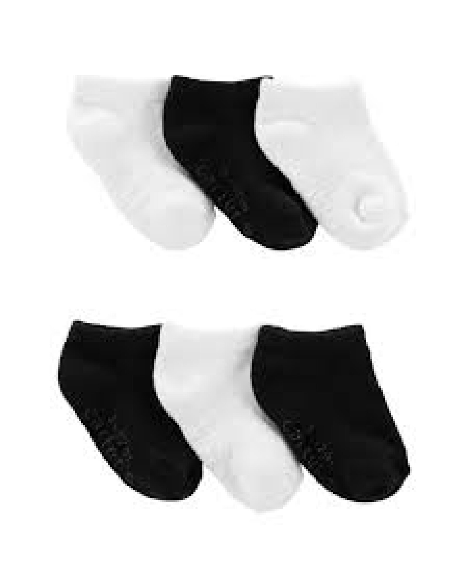Pack seis pares de medias cortas 0