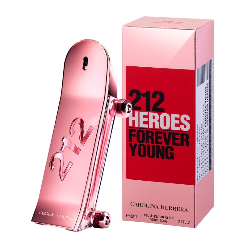 Perfume Carolina Herrera 212 Heroes for Her EDP 80ml Perfume Carolina Herrera 212 Heroes for Her EDP 80ml