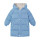 Campera Parka Uzspace Con Capucha Invierno Infantil Niño Niña Celeste
