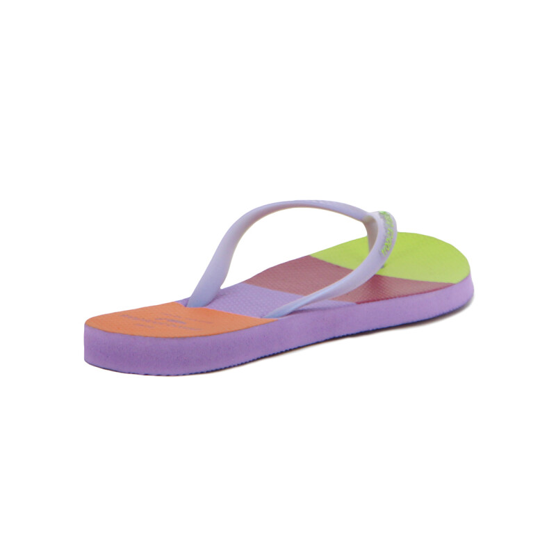 Tropical Brasil Ojota Slim Fashion Premium De Mujer - Lila/lila Lila-lila