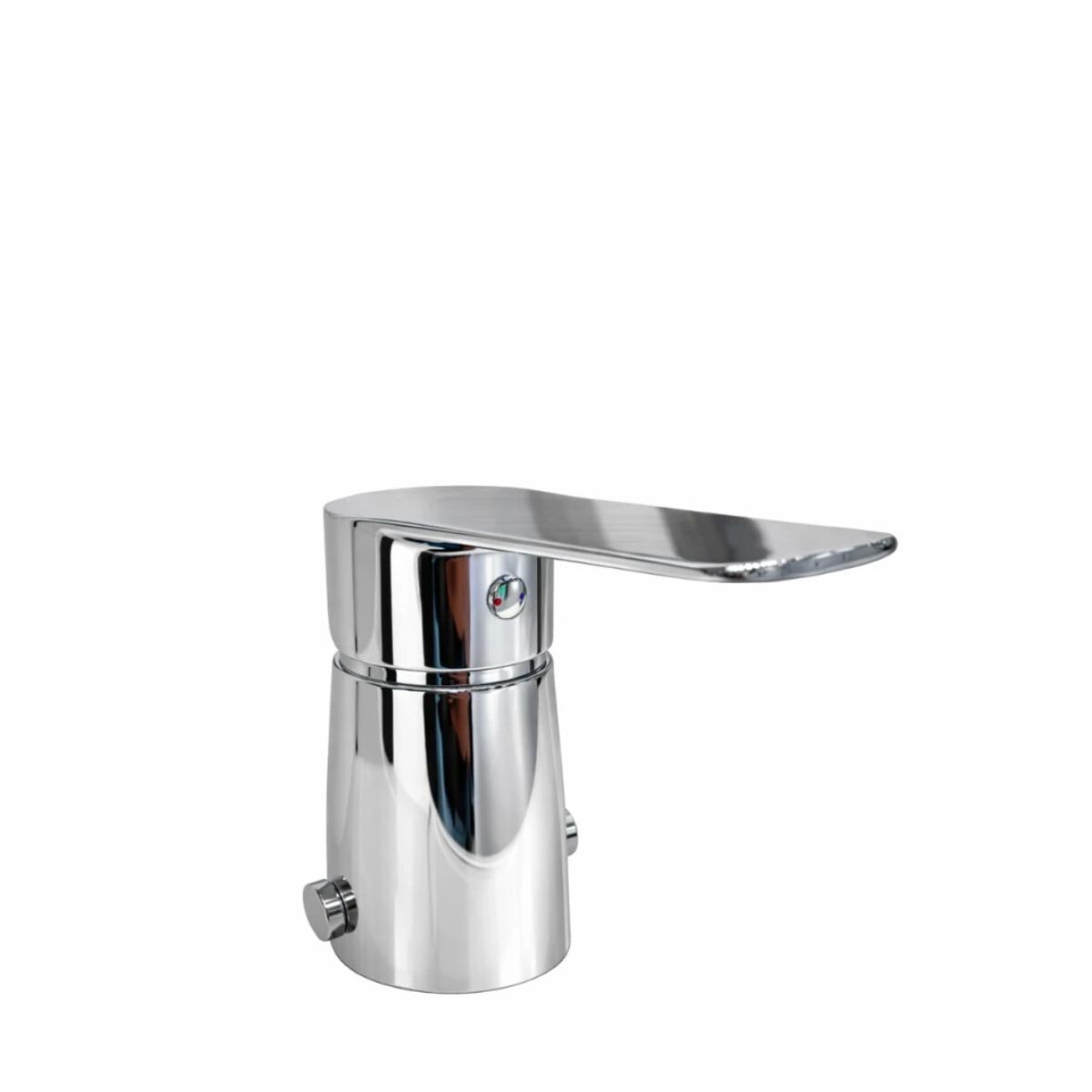 Grifería De Bidet Monocomando Con Transferencia Blaster Cromado Brillante 