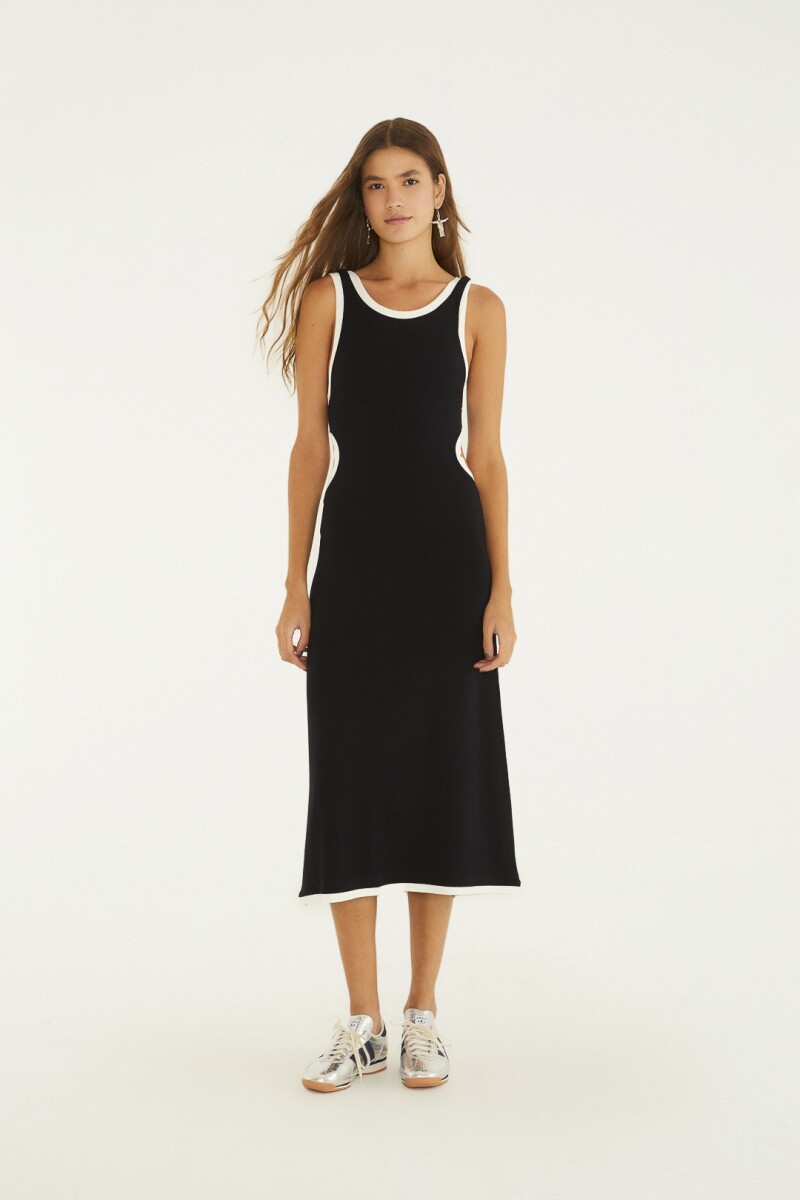 VESTIDO CUT OUT Negro